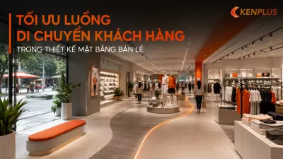 Tối ưu luồng di chuyển khách hàng (customer flow) trong thiết kế mặt bằng bán lẻ
