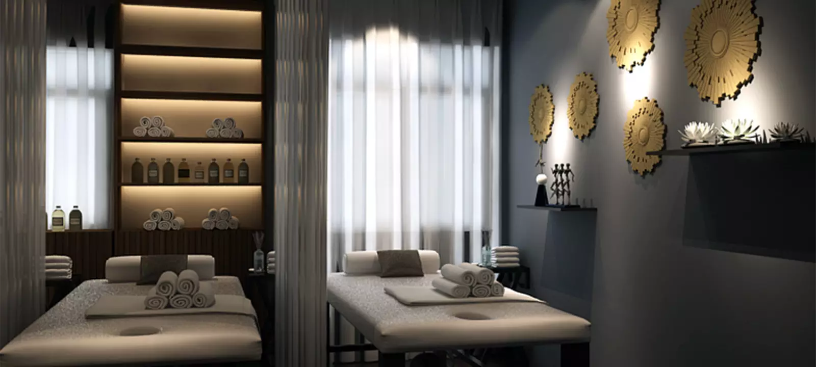 Mẫu thiết kế cửa hàng Khải Spa