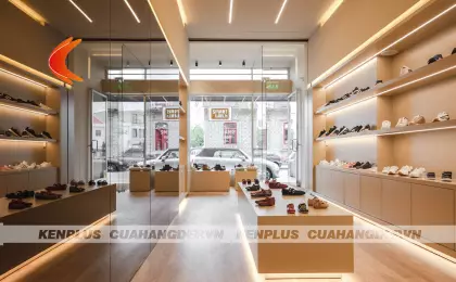 Các yếu tố ảnh hưởng tới giá thiết kế shop giày