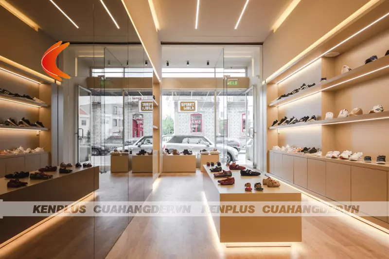 Các yếu tố ảnh hưởng tới giá thiết kế shop giày