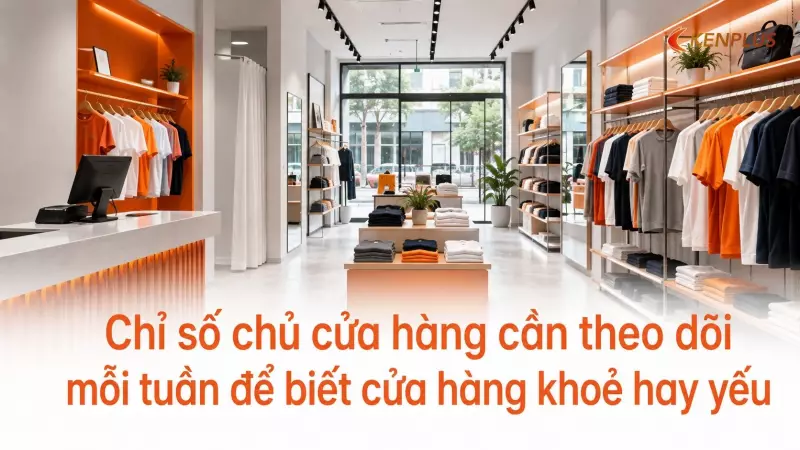 Chỉ số chủ cửa hàng cần theo dõi mỗi tuần để biết cửa hàng khoẻ hay yếu