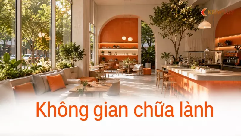 Không gian chữa lành: chăm sóc tinh thần khách hàng khi đến cửa hàng