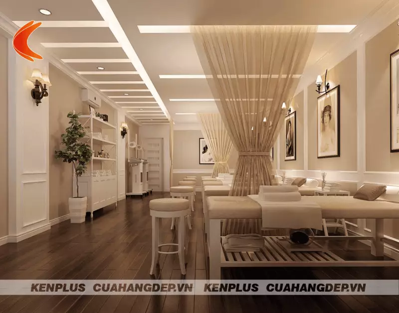3 mẫu thiết kế spa đẹp thu hút ngay từ ánh nhìn đầu tiên