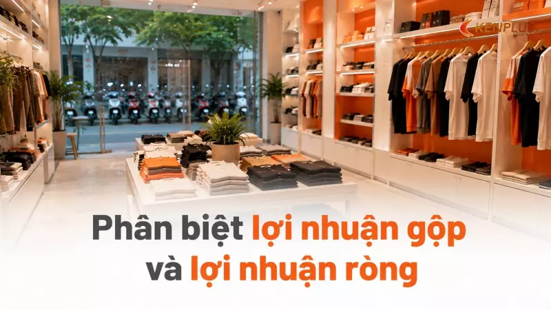 Phân biệt lợi nhuận gộp và lợi nhuận ròng: sai lầm của chủ cửa hàng mới
