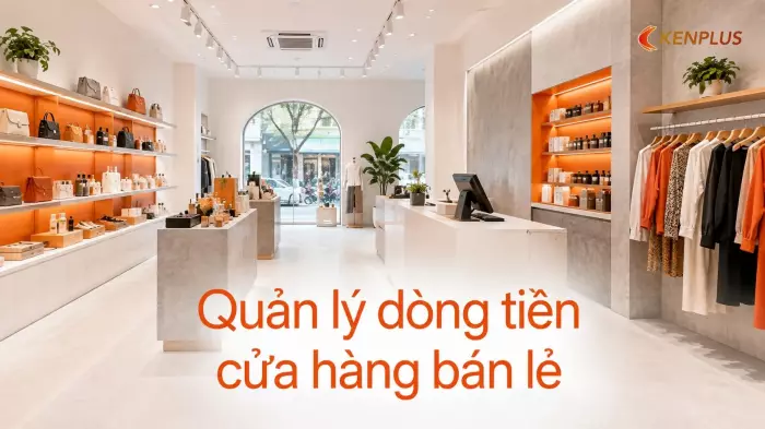 Quản lý dòng tiền cửa hàng bán lẻ: tránh bẫy có doanh thu mà thiếu tiền mặt