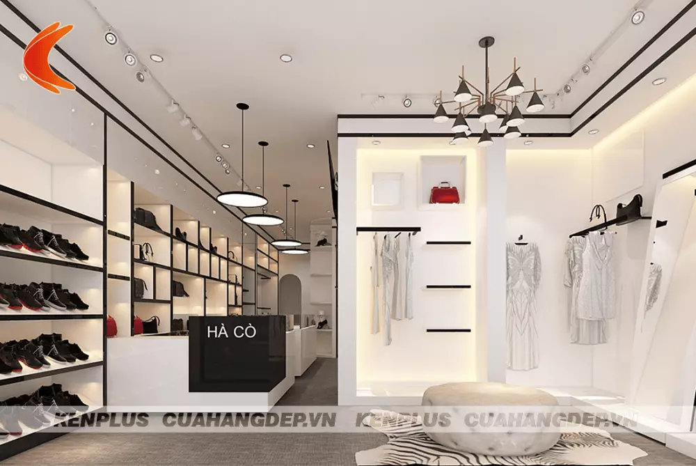 Thiết kế shop thời trang Hà Cò ấn tượng tại Tuyên Quang