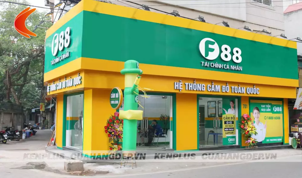 F88 - Mẫu thiết kế hệ thống cầm đồ trên toàn quốc