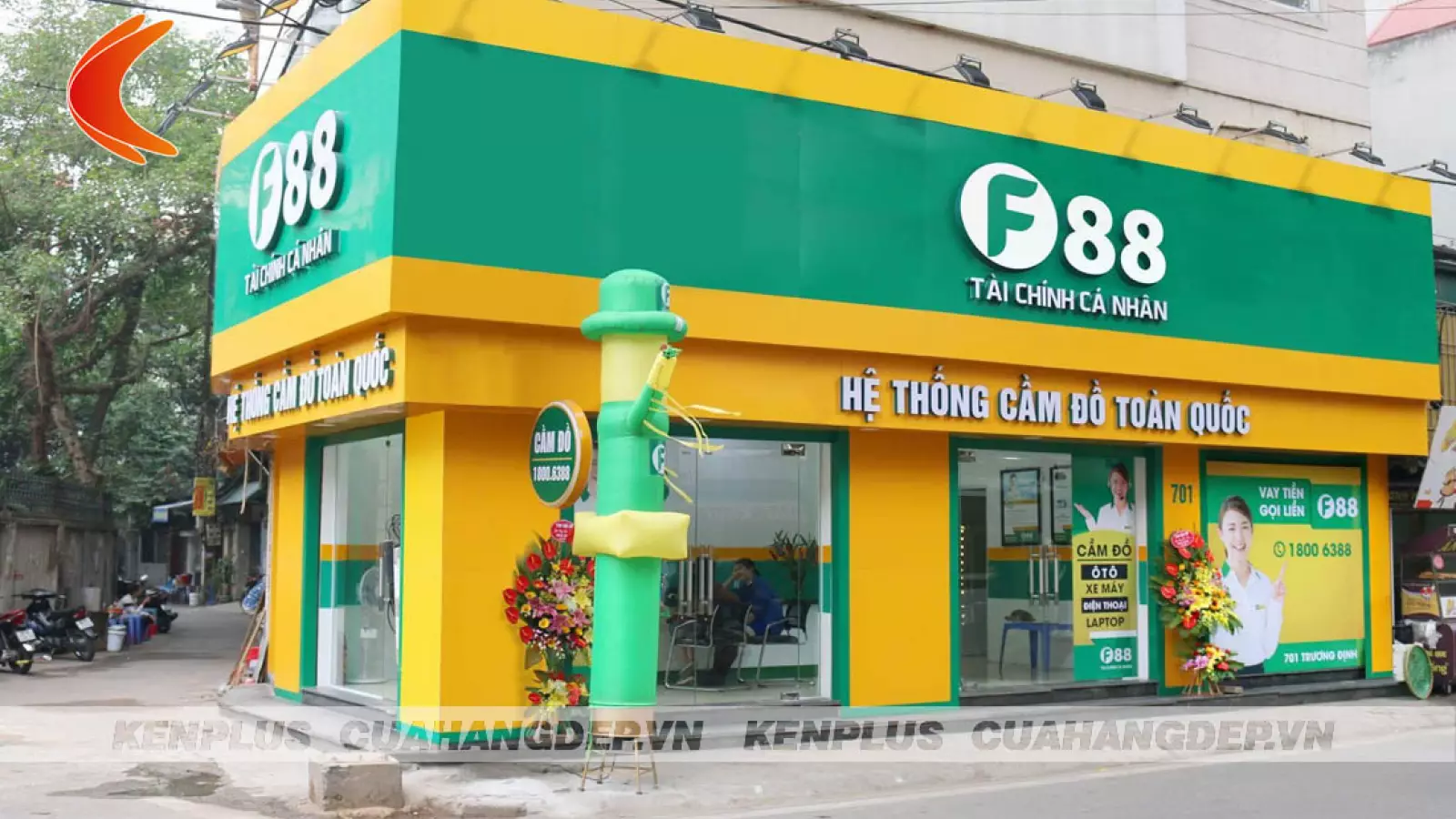 F88 - Mẫu thiết kế hệ thống cầm đồ trên toàn quốc