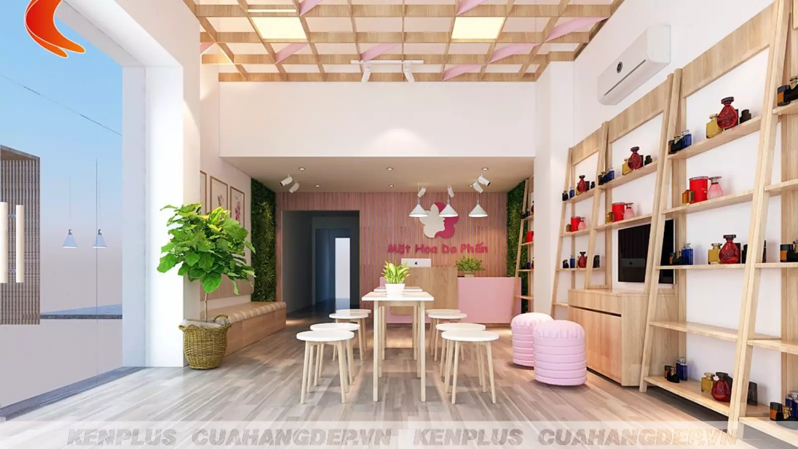 Thiết kế spa Mặt hoa da phấn tại Hồ Chí Minh
