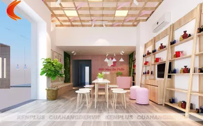 Thiết kế spa Mặt hoa da phấn tại Hồ Chí Minh