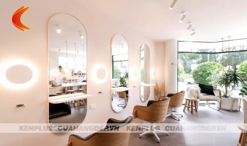Thiết kế nội thất salon tóc – sáng tạo nét đẹp nghệ thuật