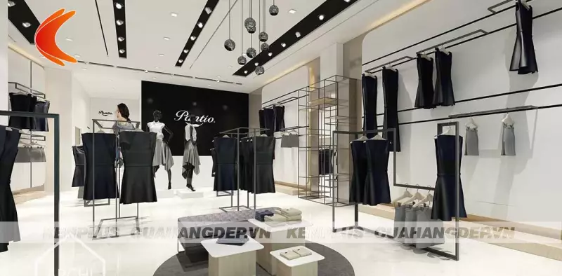 "Chọn mặt gửi vàng" đơn vị thiết kế shop quần áo nữ tại Hà Nội