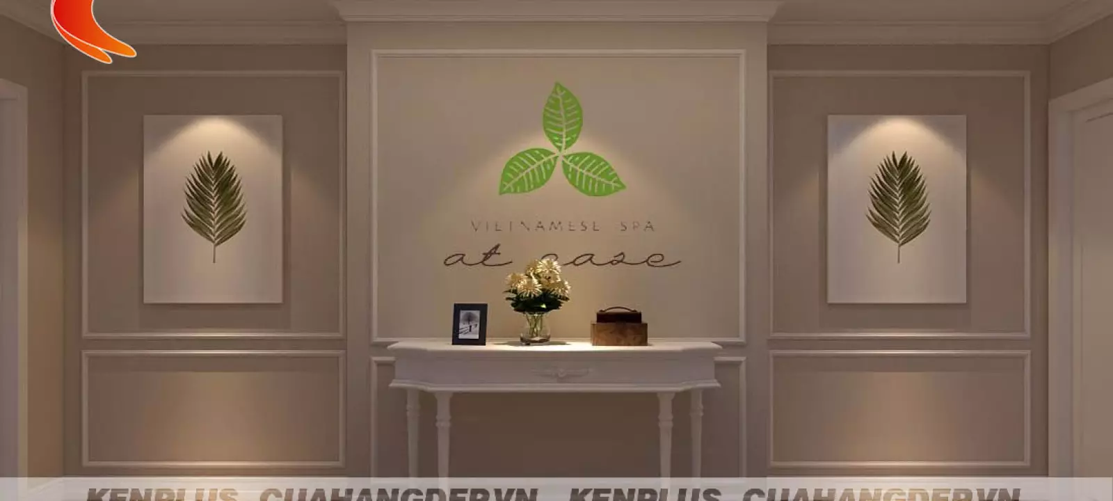 Thiết kế spa chị Thương tại Hà Nội