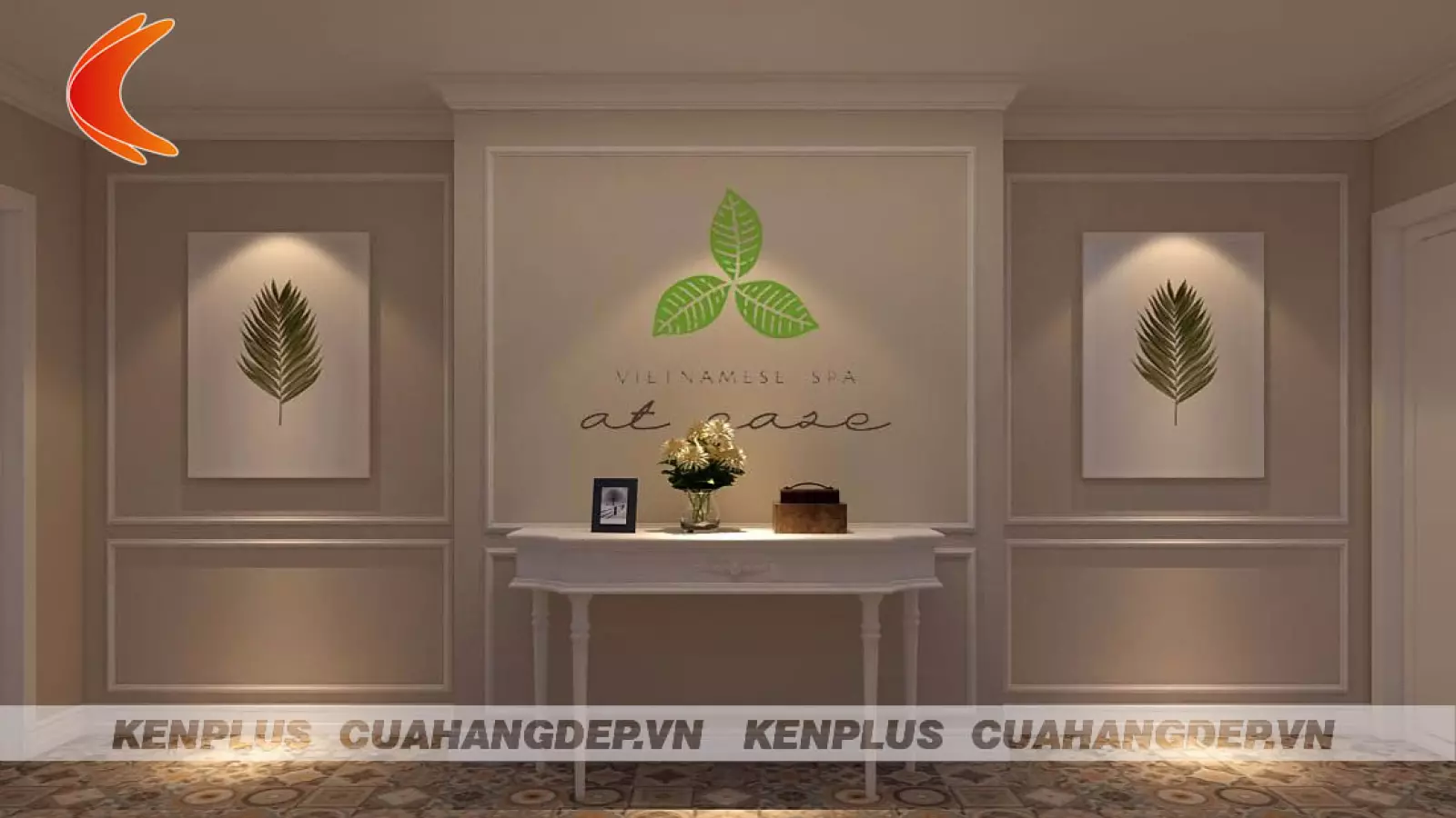 Thiết kế spa chị Thương tại Hà Nội