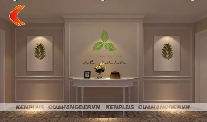Thiết kế spa chị Thương tại Hà Nội