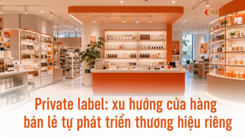 Private label: xu hướng cửa hàng bán lẻ tự phát triển thương hiệu riêng