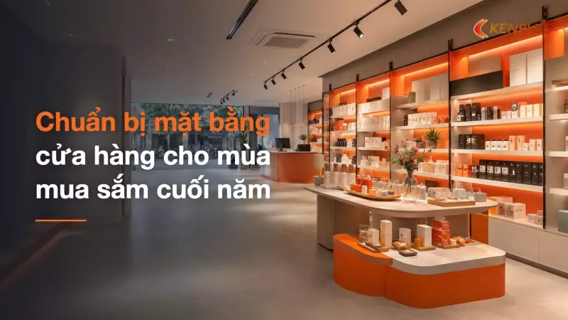 Chuẩn bị mặt bằng cửa hàng cho mùa mua sắm cuối năm