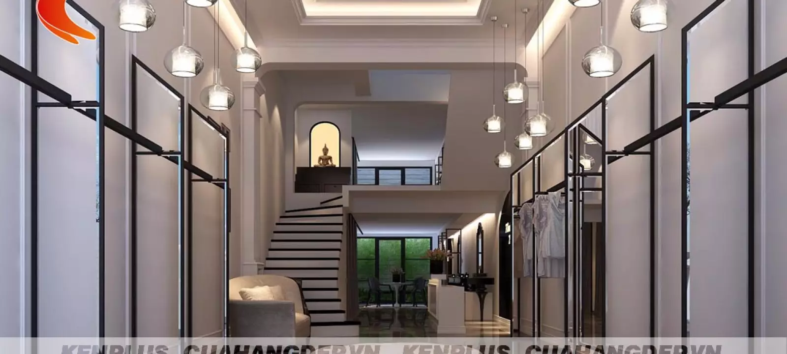 Thiết kế shop thời trang Thanh Trần