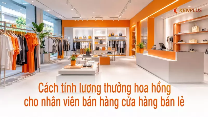 Cách tính lương thưởng hoa hồng cho nhân viên bán hàng cửa hàng bán lẻ