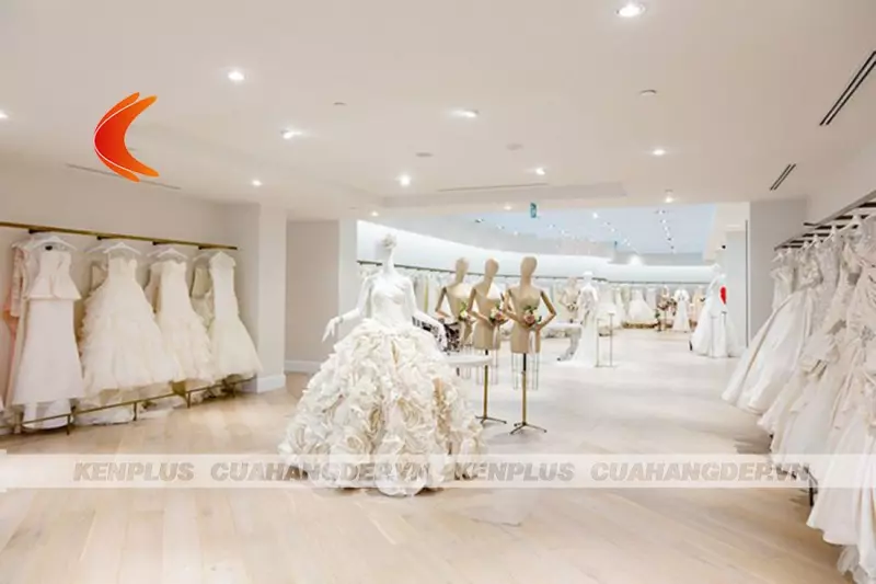 Một số lưu ý khi thiết kế showroom áo cưới
