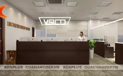 Thiết kế văn phòng Vsico tại Hà Nội