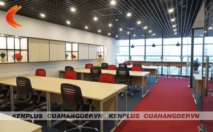 Thi công văn phòng Việt Tiến Mạnh – Không gian làm việc chuẩn lý tưởng