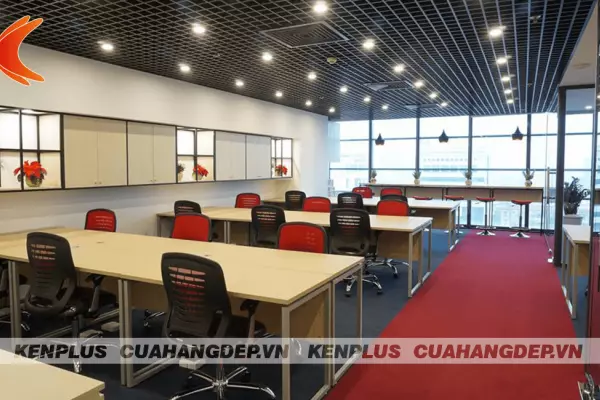 Thi công văn phòng Việt Tiến Mạnh – Không gian làm việc chuẩn lý tưởng