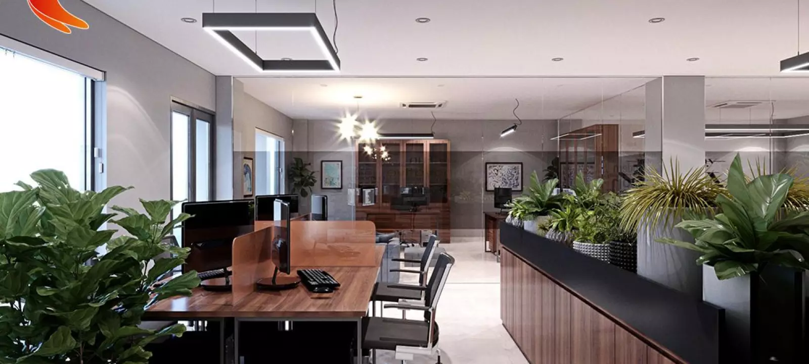Thiết kế văn phòng IT tại Hà Nội