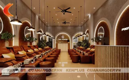 Thiết kế spa Foot Massage tại Phú Quốc