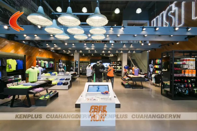 5 cách trang trí shop đồ thể thao độc đáo