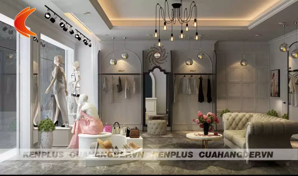 Thiết kế shop thời trang Sally Charm