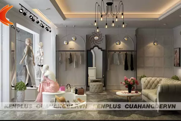 Thiết kế shop thời trang Sally Charm