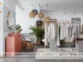 Để thiết kế thi công nội thất shop thời trang trở nên thu hút
