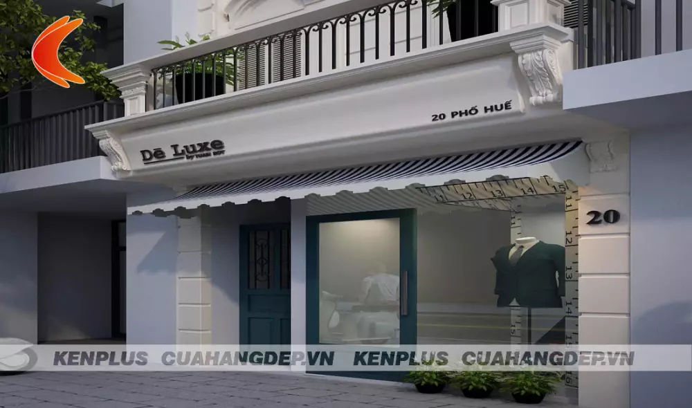 Thiết kế shop thời trang De Luxe