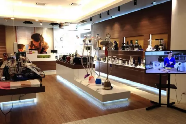 Thiết kế showroom đồ điện gia dụng Phúc Nguyệt