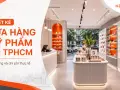 Thiết kế cửa hàng mỹ phẩm tại TP.HCM: xu hướng và chi phí thực tế