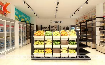 Thiết kế siêu thị mini Ann Mart tại Phú Quốc