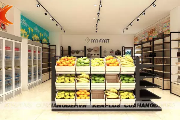 Thiết kế siêu thị mini Ann Mart tại Phú Quốc