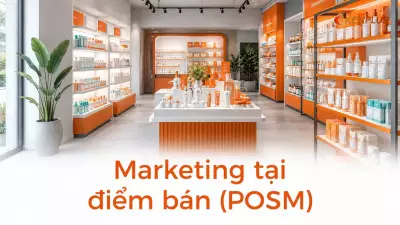 Marketing tại điểm bán (POSM): tận dụng không gian cửa hàng tăng doanh thu