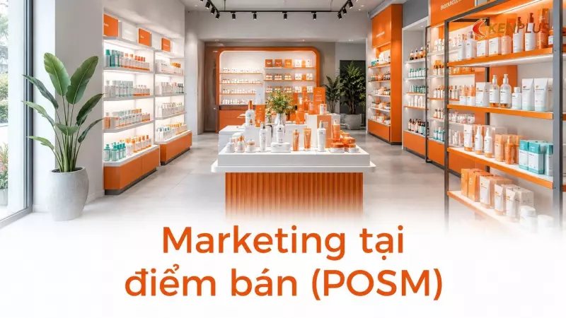 Marketing tại điểm bán (POSM): tận dụng không gian cửa hàng tăng doanh thu