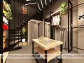 Thiết kế cửa hàng phong cách Industrial phóng khoáng, cá tính