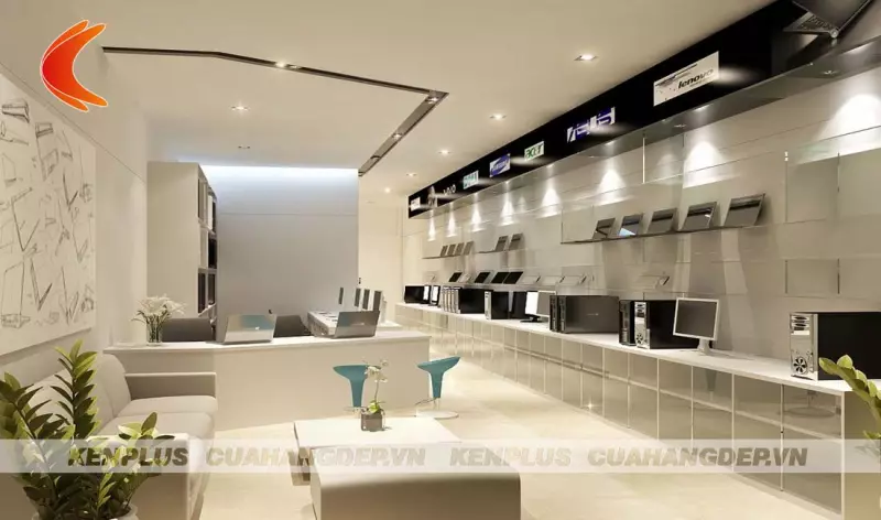 Thiết kế cửa hàng phong cách hiện đại - vẻ đẹp không thể chối từ