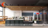 Mẫu thiết kế cửa hàng bánh kết hợp đồ ăn nhanh nhỏ đẹp