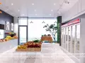 Thiết kế cửa hàng thực phẩm thời đại mới