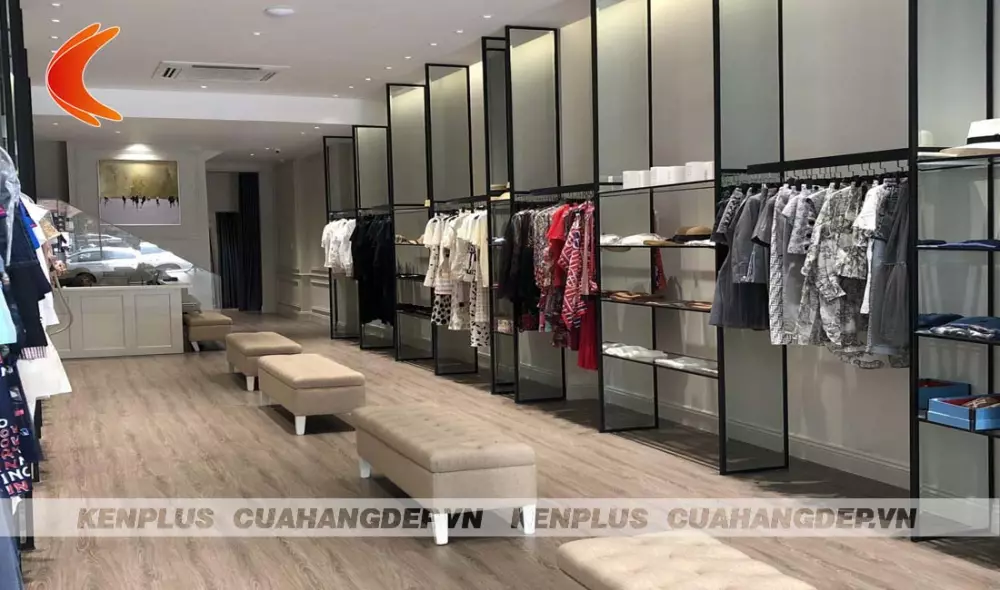 Thi công shop thời trang Thanh Trần tại Hồ Chí Minh