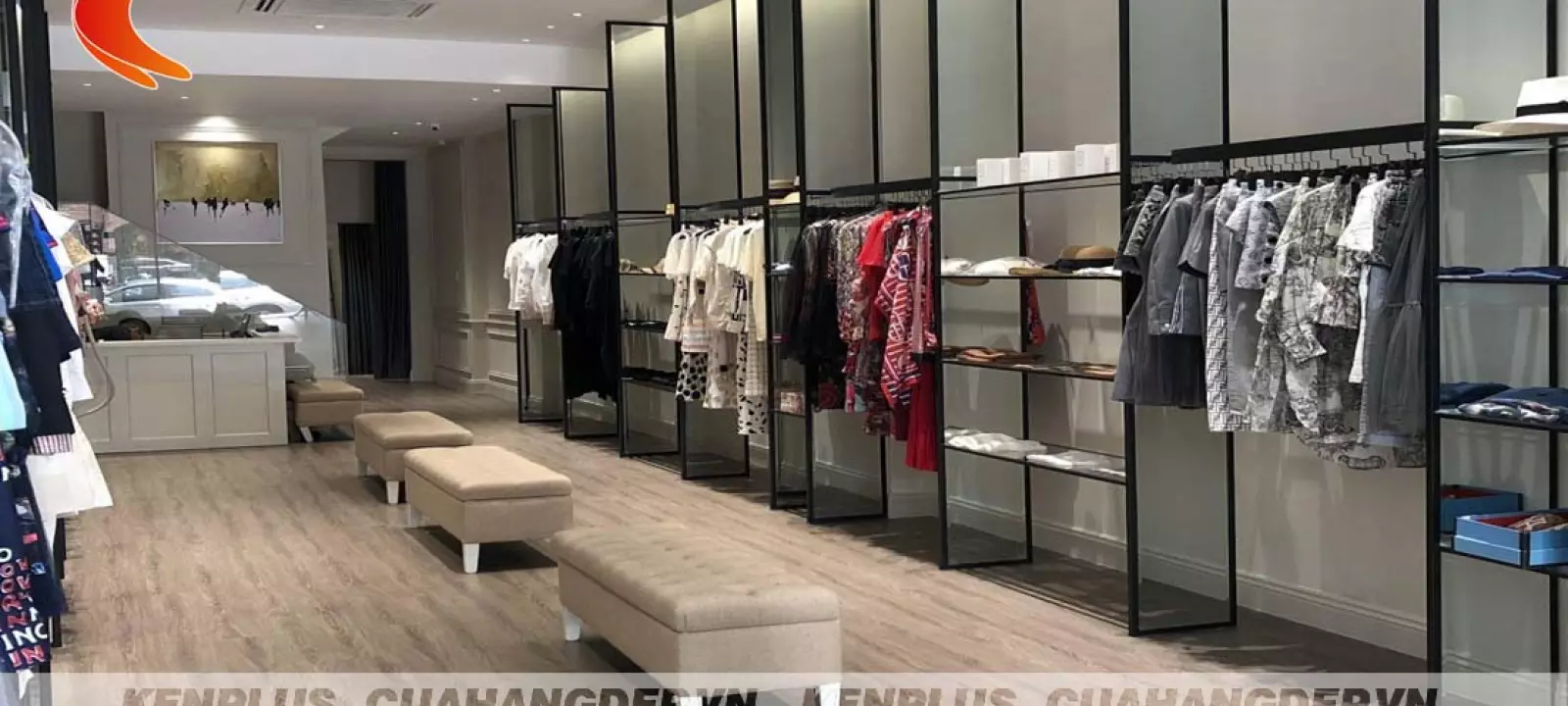 Thi công shop thời trang Thanh Trần tại Hồ Chí Minh