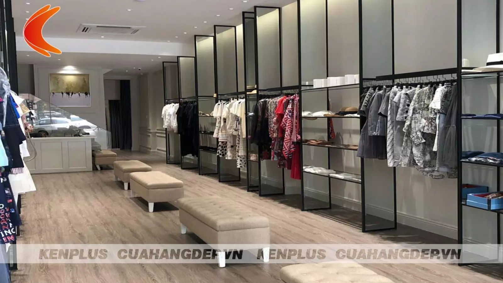 Thi công shop thời trang Thanh Trần tại Hồ Chí Minh