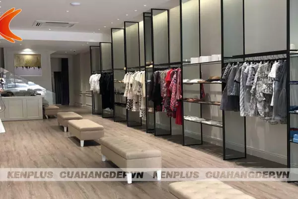 Thi công shop thời trang Thanh Trần tại Hồ Chí Minh