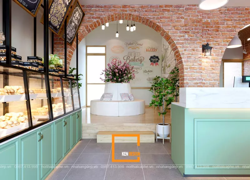 Thiết kế cửa hàng bánh kem khiến khách hàng "yêu không cần cớ"