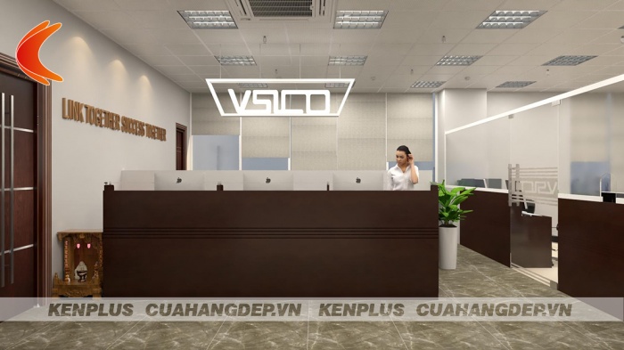 Thiết kế văn phòng Vsico tại Hà Nội